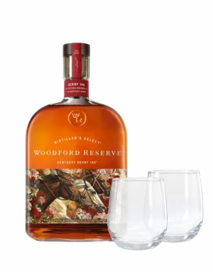 WOODFORD RESERVE® 2022 KENTUCKY DERBY® 148 BOTTLE with ReserveBar Bar Tumbler (Set of 2)