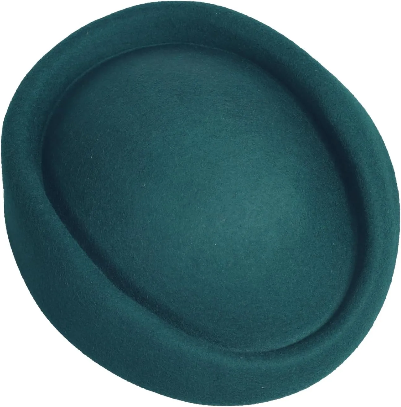 Wool Felt Beret Derby Fascinator Hats for Women Ladies Church Tea Party Formal Wedding Pillbox Hat