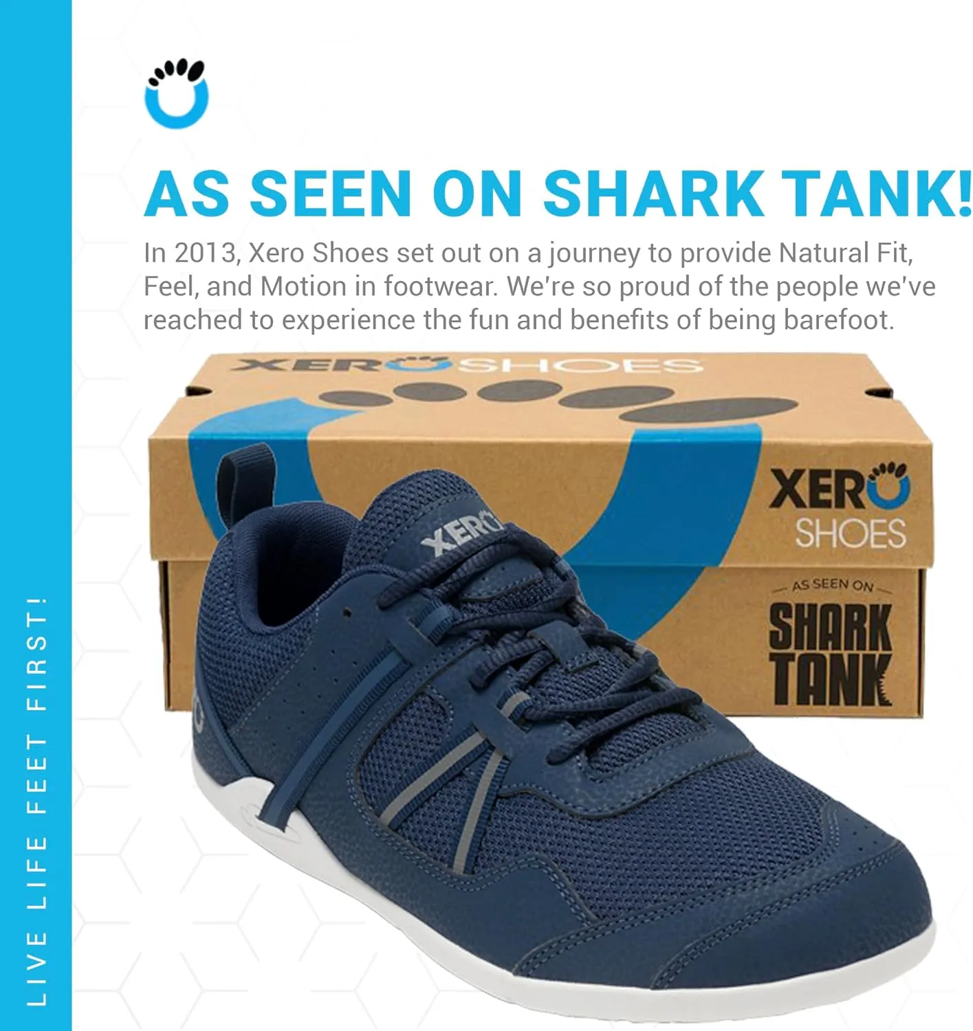 Xero Shoes Men’s Prio Barefoot Athletic Sneaker