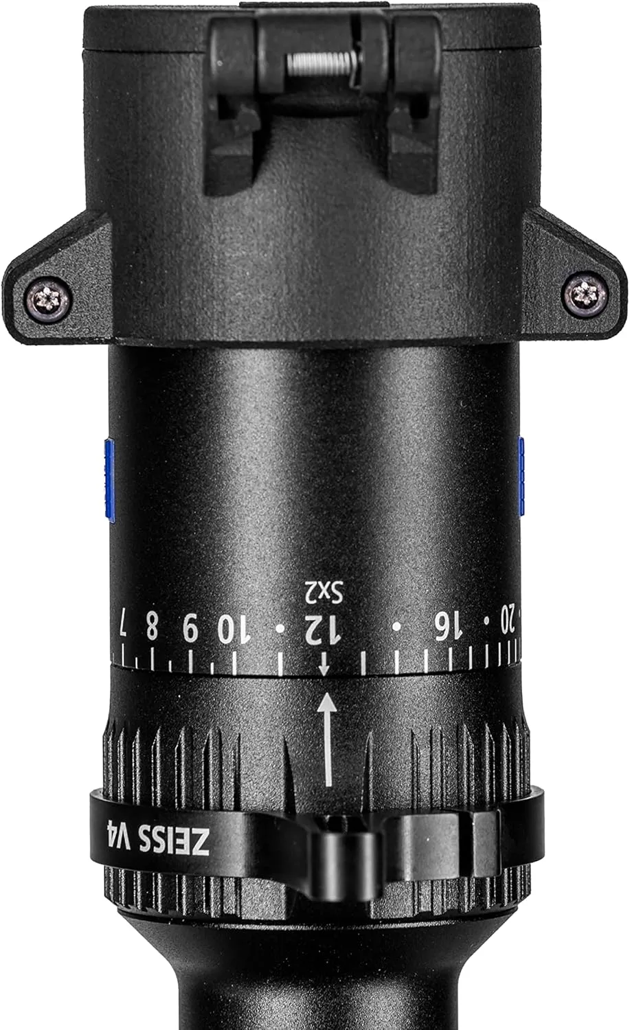 ZEISS Flip-Up and Fold-Flat Pro Lens Cover Protects Ocular Lens for Riflescopes from Dirt, Mud, and Rain